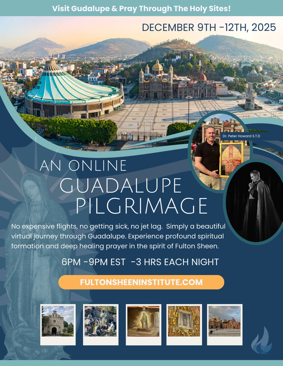 Guadalupe Virtual Pilgrimage Flyer Fall 2025