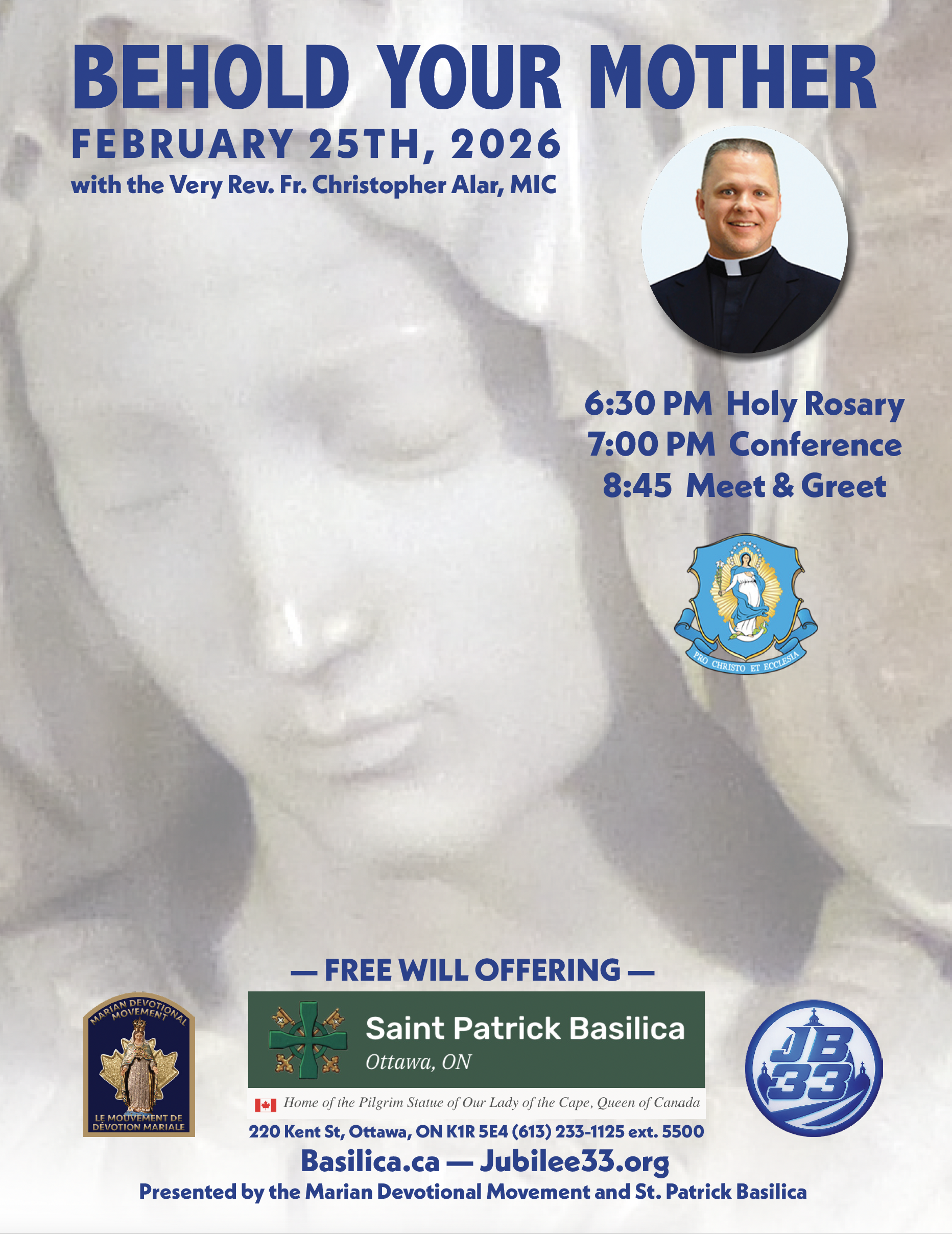 Behold Your Mother Conference