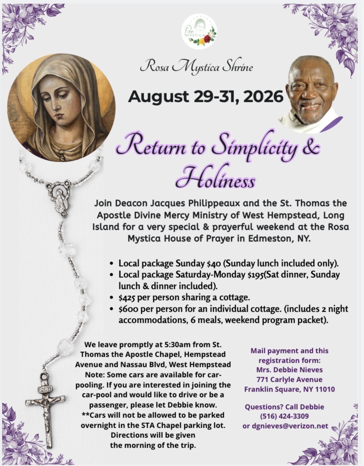 Retreat August 29-31