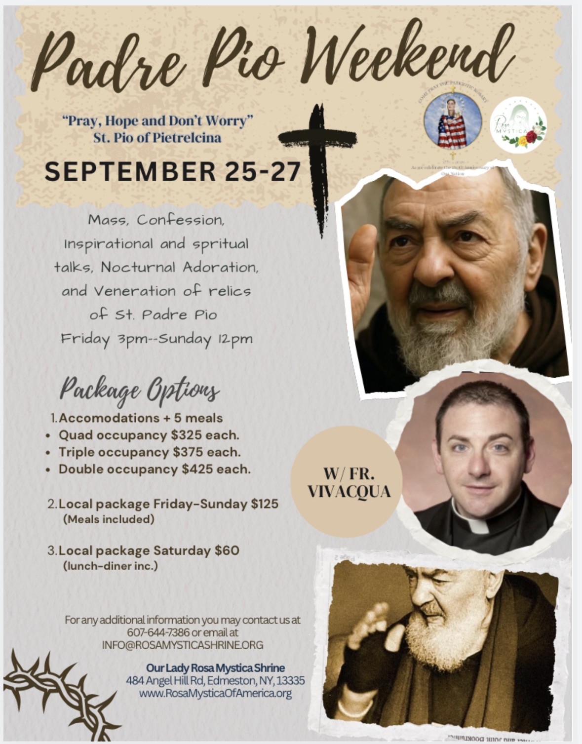 Padre Pio Weekend