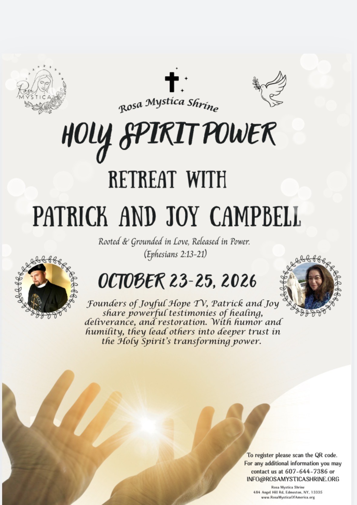 Holy Spirit Power Retreat
