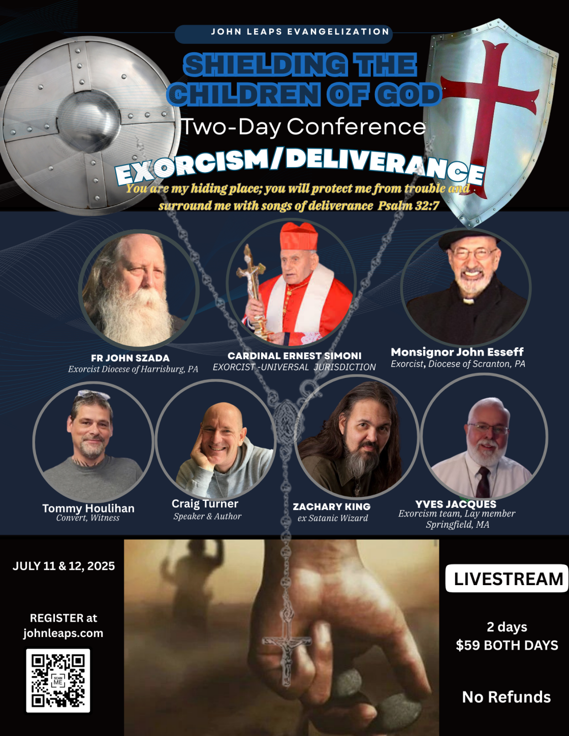 Exorcism-Deliverance Conference Flyer