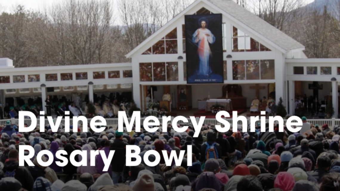 Divine Mercy Rosary Bowl